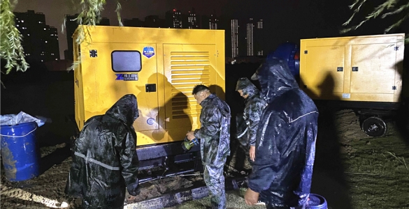 豫工技術(shù)員緊急支援 黑龍江五常水災(zāi)！